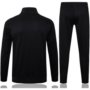Veste et pantalon d’entraînement Allemagne hommes 125ème anniversaire noir 2025 maillots pas chers
