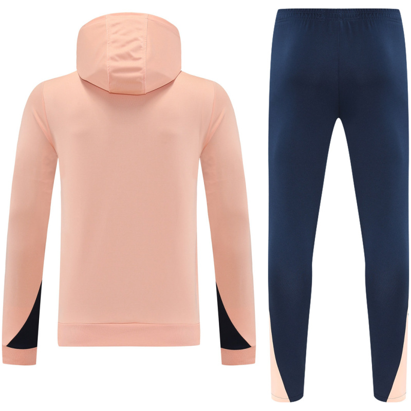 Survêtement Chelsea Homme Sweat à Capuche + Pantalon Entraînement Rose 2025/26 maillots pas chers