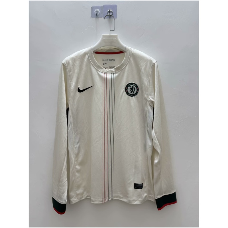 Maillot Homme Chelsea Extérieur Manches Longues 2025/26