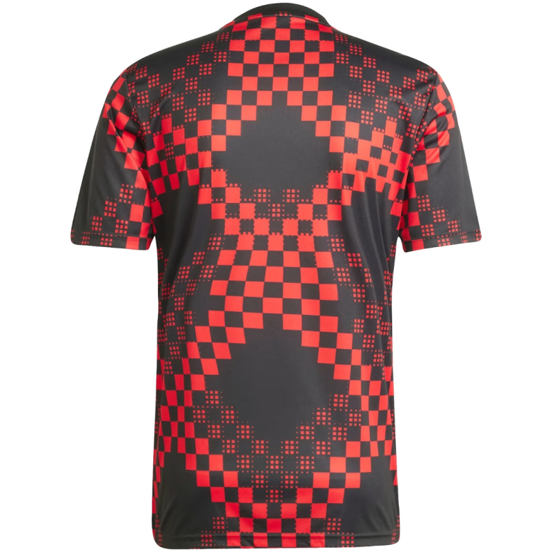 Maillots d’entraînement courts pour hommes Benfica Noir – Rouge 2025/26 maillots pas chers