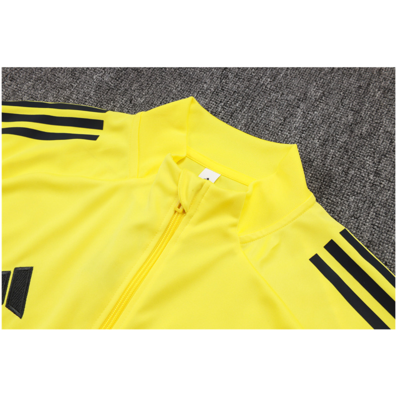 Veste + Pantalon d’Entraînement Homme Real Madrid Jaune 2025/26