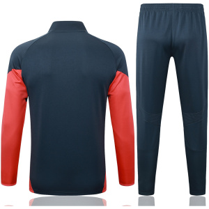 Ensemble de survêtement d’entraînement gris pour hommes Bayern Munich 2025/26 (veste + pantalon)