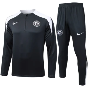 Ensemble d’entraînement Chelsea pour hommes gris foncé 2025/26