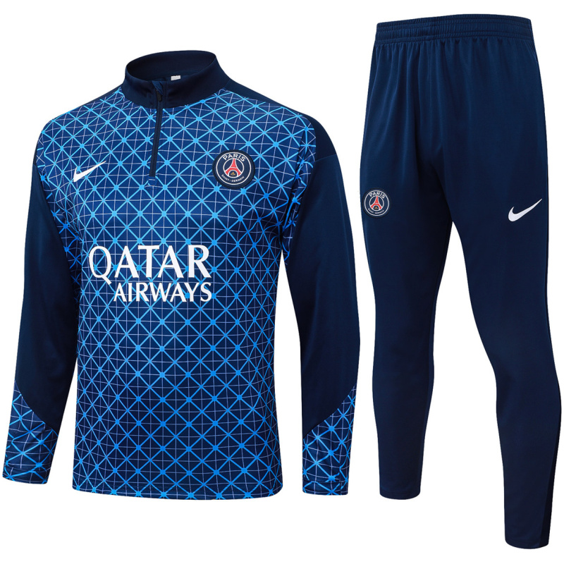Survêtement d’entraînement PSG Homme Patchwork Bleu 2025/26