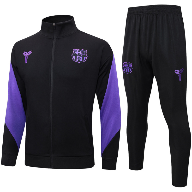 Veste + Pantalon d’Entraînement Homme Barcelone Noir 2025/26
