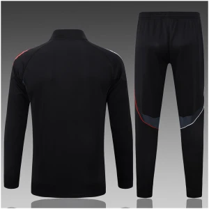 Ensemble de formation veste + pantalon Ajax pour enfants noir 2025/26