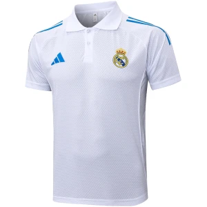Polo homme Real Madrid blanc II 2025/26