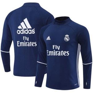 Haut d’Entraînement Rétro Royal pour Hommes du Real Madrid 2016/17