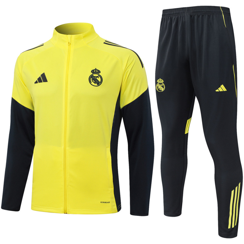 Veste + Pantalon d’Entraînement Homme Real Madrid Jaune 2025/26