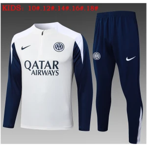 Ensemble d’entraînement pour enfants Inter Milan blanc 2025/26