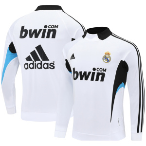 Haut d’entraînement rétro homme Real Madrid blanc 2008/09