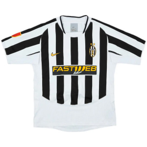 Maillot domicile rétro de la Juventus pour hommes 2003/04