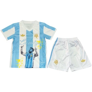 Maillot Édition Spéciale Argentine pour Enfants Messi 2025