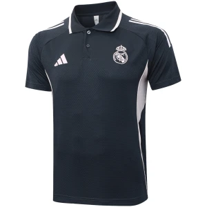 Polo Shirt Gris Homme Real Madrid 2025/26