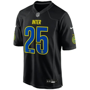 Maillot de joueur Inter Milan Homme Noir 2025/26