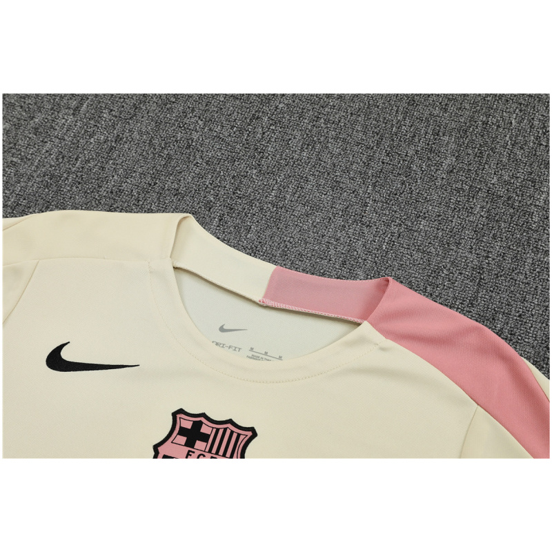 Tenue d’entraînement courte pour homme de Barcelone Abricot 2025/26
