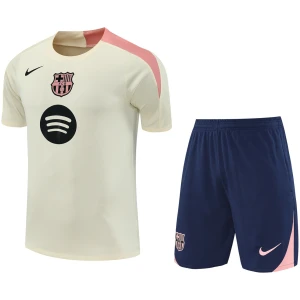 Tenue d’entraînement courte pour homme de Barcelone Abricot 2025/26
