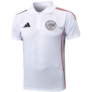 Maillot Polo Homme Ajax Blanc 2025/26