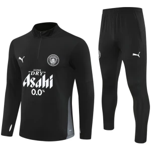 Tenue d’entraînement pour homme Manchester City noire 2025/26