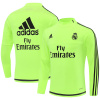 Haut d’entraînement rétro fluorescent vert pour homme du Real Madrid 2015/16