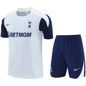 Tenue d’entraînement courte pour hommes Tottenham Hotspur grise 2025/26