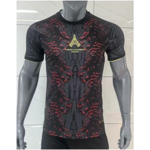Maillot noir des champions européens du PSG 2025/26 pour hommes