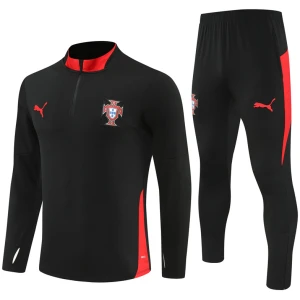 Survêtement d’entraînement Portugal Homme Noir 2025