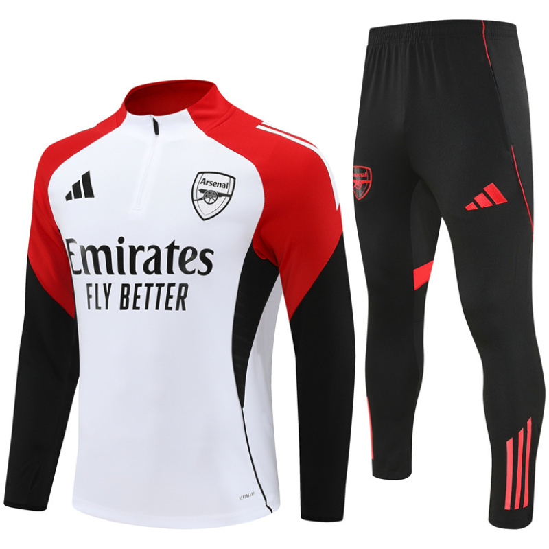 Ensemble d’entraînement Arsenal Homme Blanc 2025/26