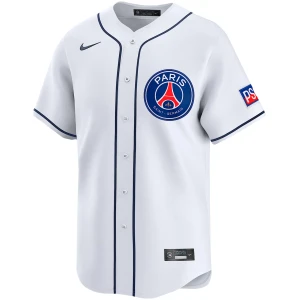 Maillot PSG Dri-FIT ADV MLB Édition Limitée Homme Blanc 2025/26
