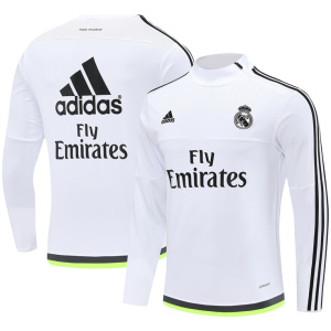 Haut d’entraînement rétro Real Madrid pour homme blanc 2015/16