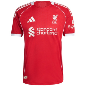 Maillot Homme Liverpool Domicile Authentique 2025/26 – joueur