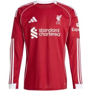 Maillot domicile Liverpool homme manches longues 2025/26