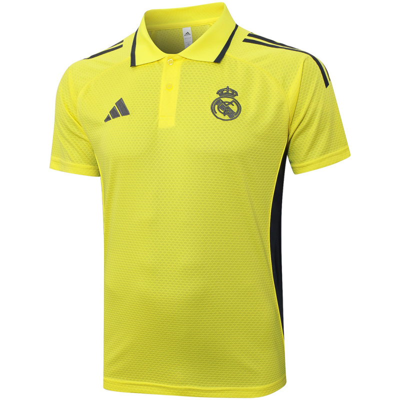 Polo pour homme du Real Madrid jaune 2025/26