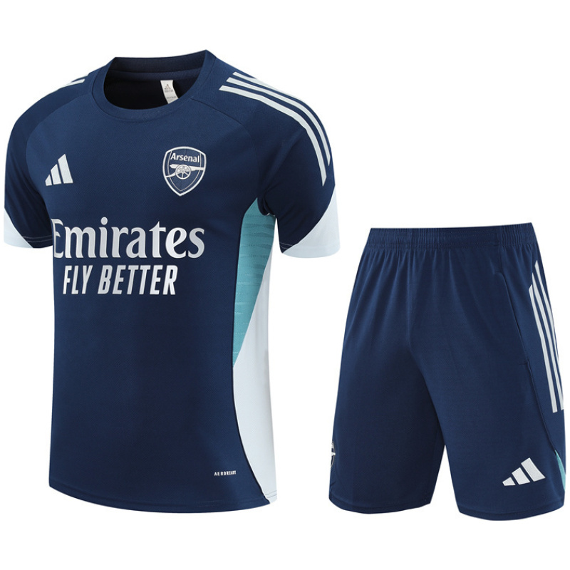 Ensemble d’entraînement court pour hommes Arsenal Royal 2025/26