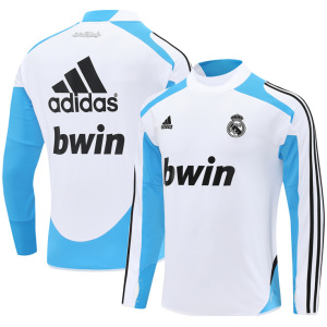 Haut d’entraînement rétro blanc pour homme du Real Madrid 2012/13