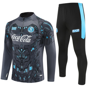 Ensemble d’entraînement Napoli Homme Gris Foncé 2025/26