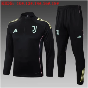 Ensemble d’entraînement pour enfants Juventus Noir 2025/26